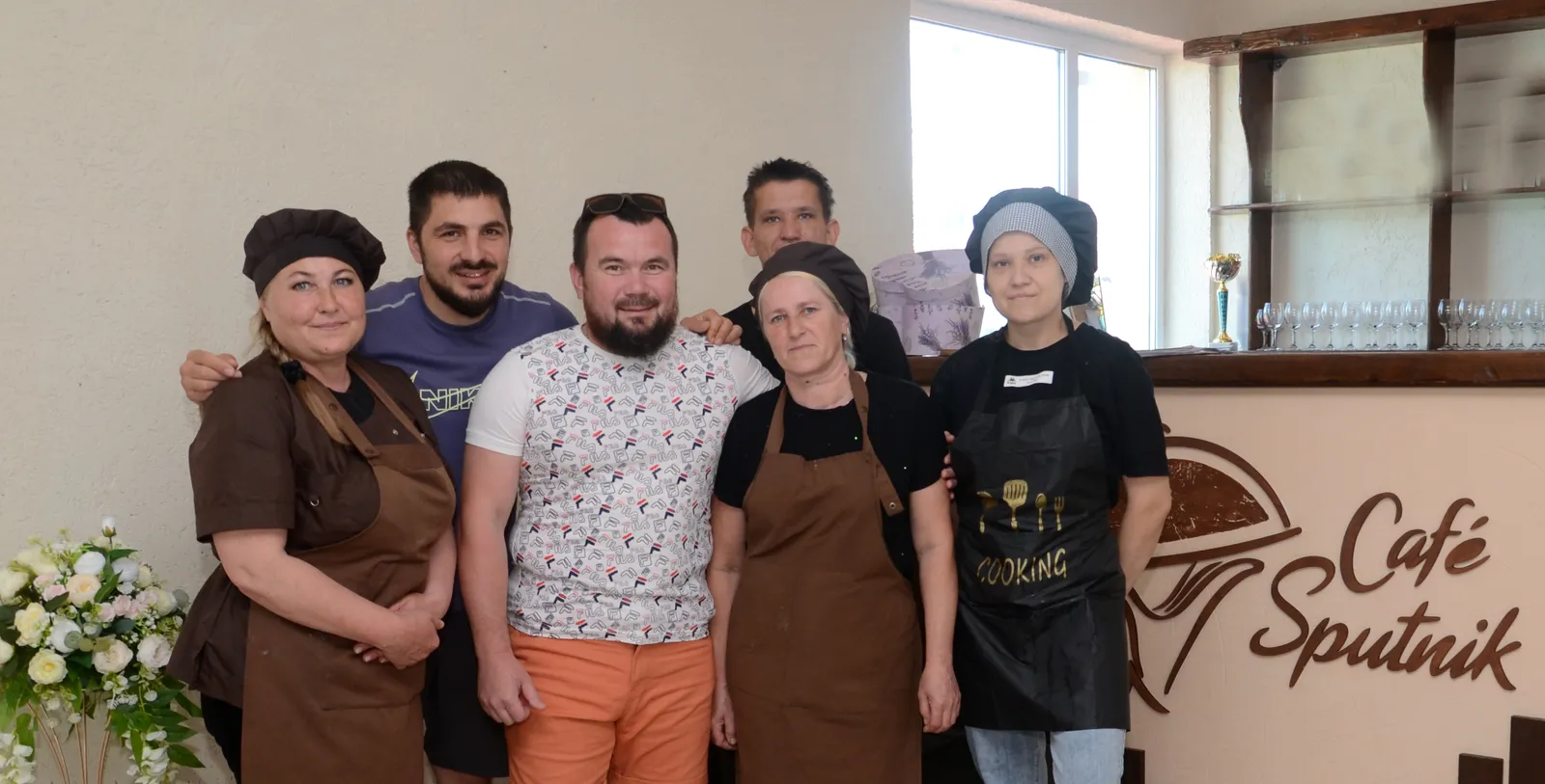 Дружная команда корпоративного питания