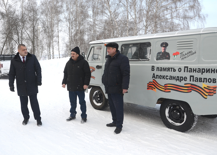 Именной УАЗик отправили «Бороде»