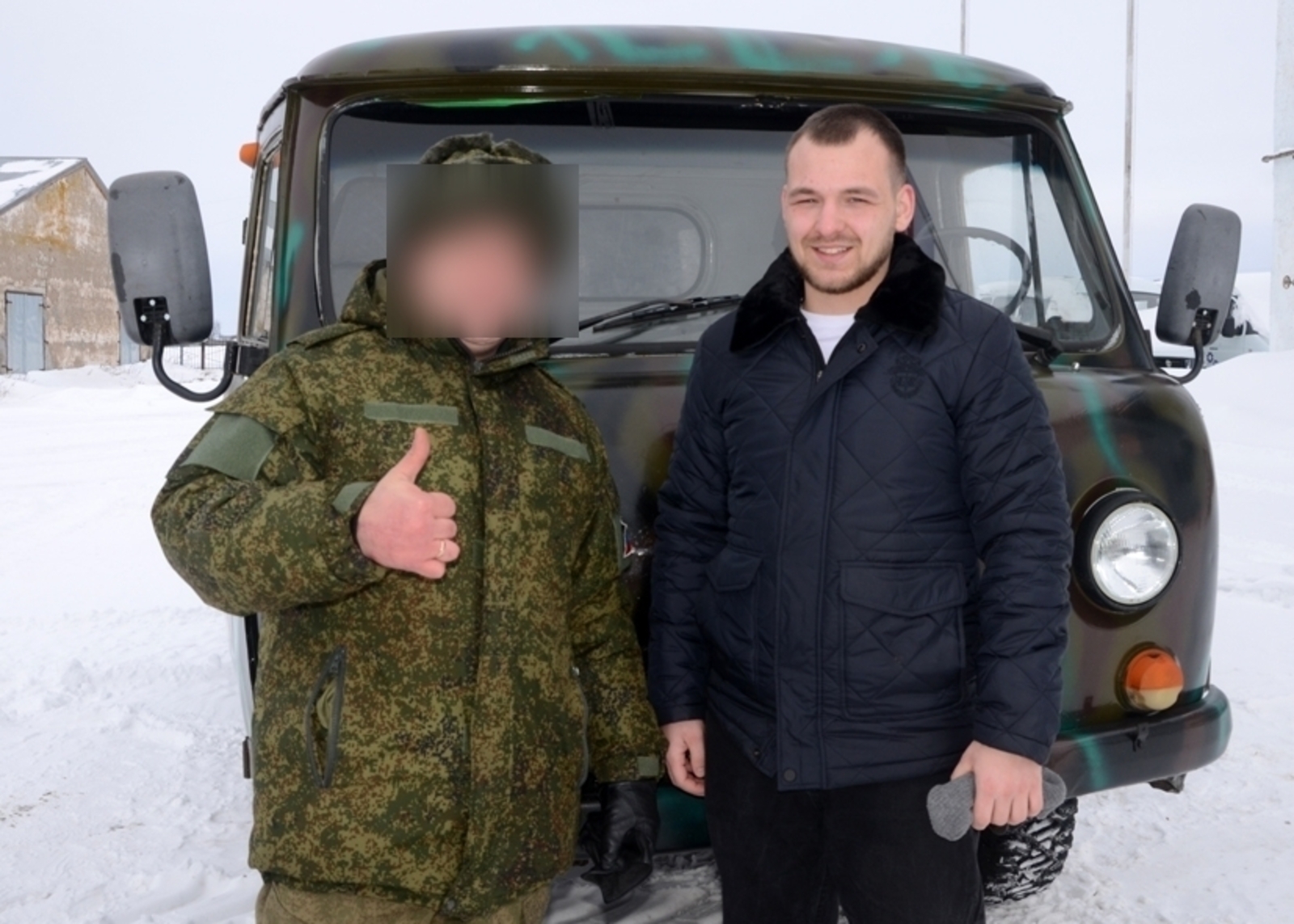 Очередной УАЗ из Благоварского района — в помощь фронту!