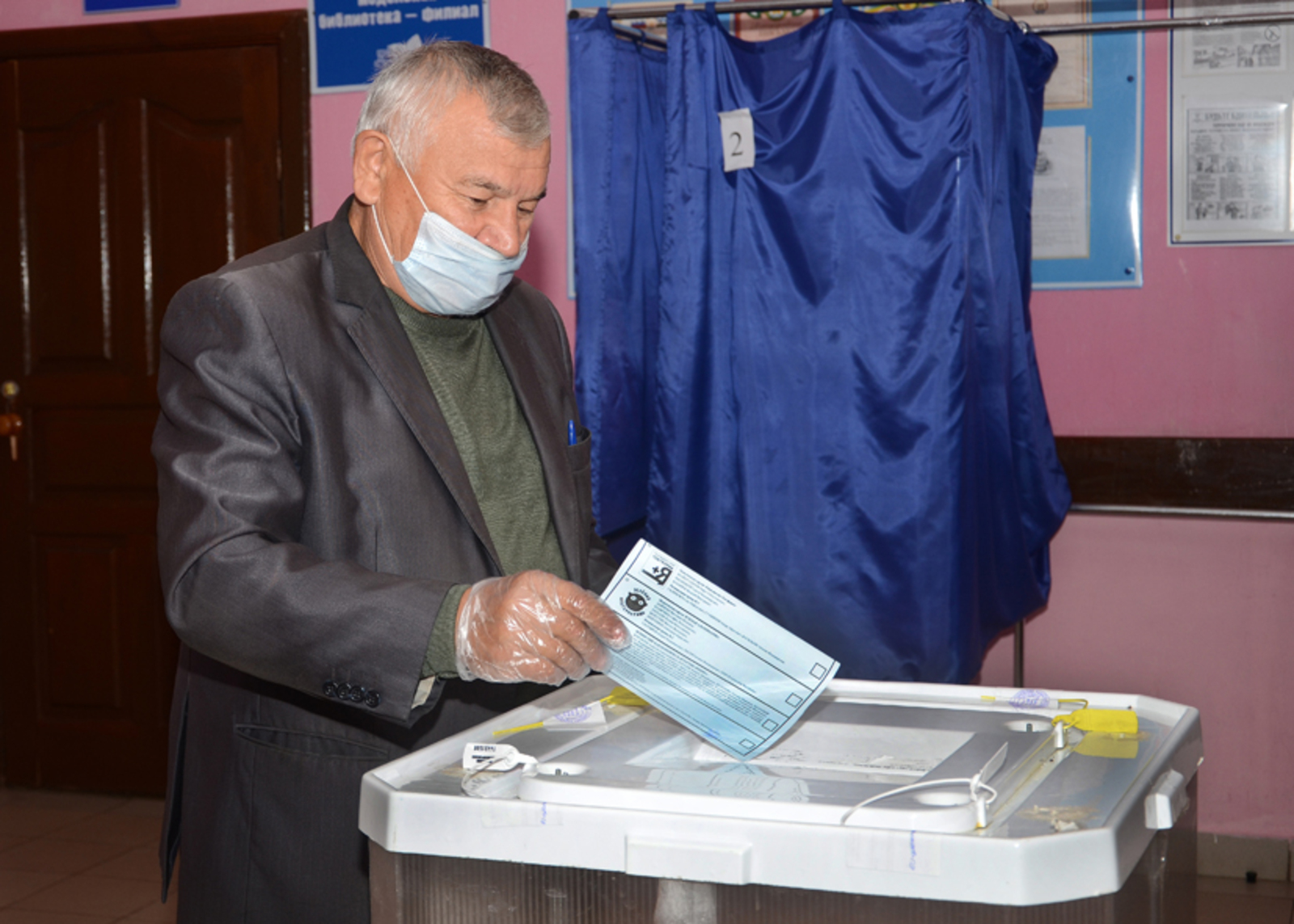 Рабочая атмосфера Благоварского избирательного участка №1447