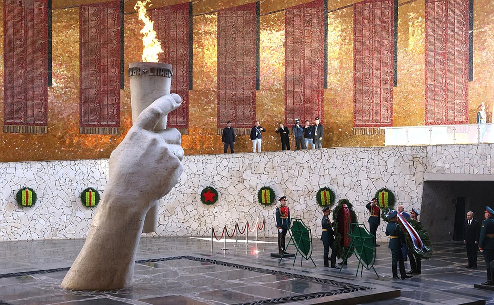 Посещение мемориального комплекса «Героям Сталинградской битвы»