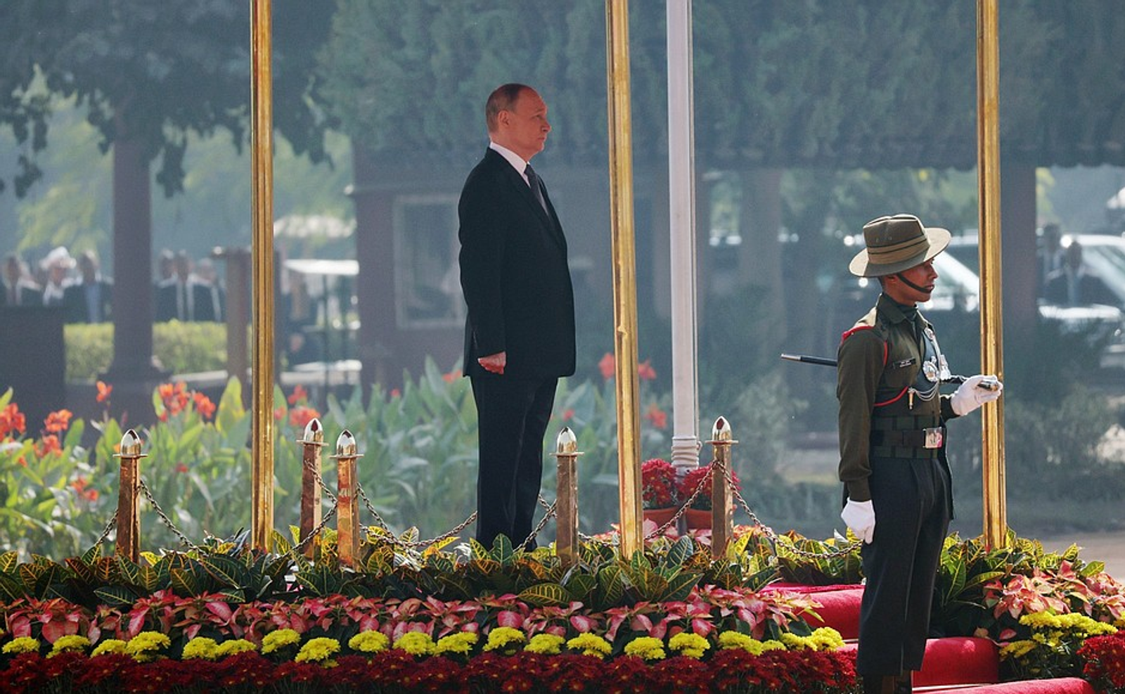 Беседа с Президентом Индии Дроупади Мурму и государственный приём