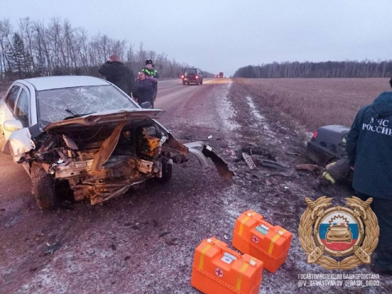 В районе Башкирии в ДТП пострадали 5 человек