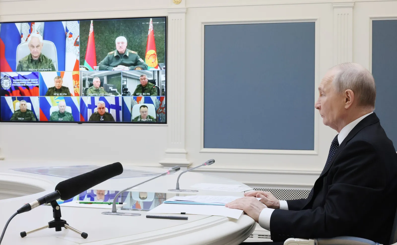 Совместные учения ядерных сил России и Белоруссии