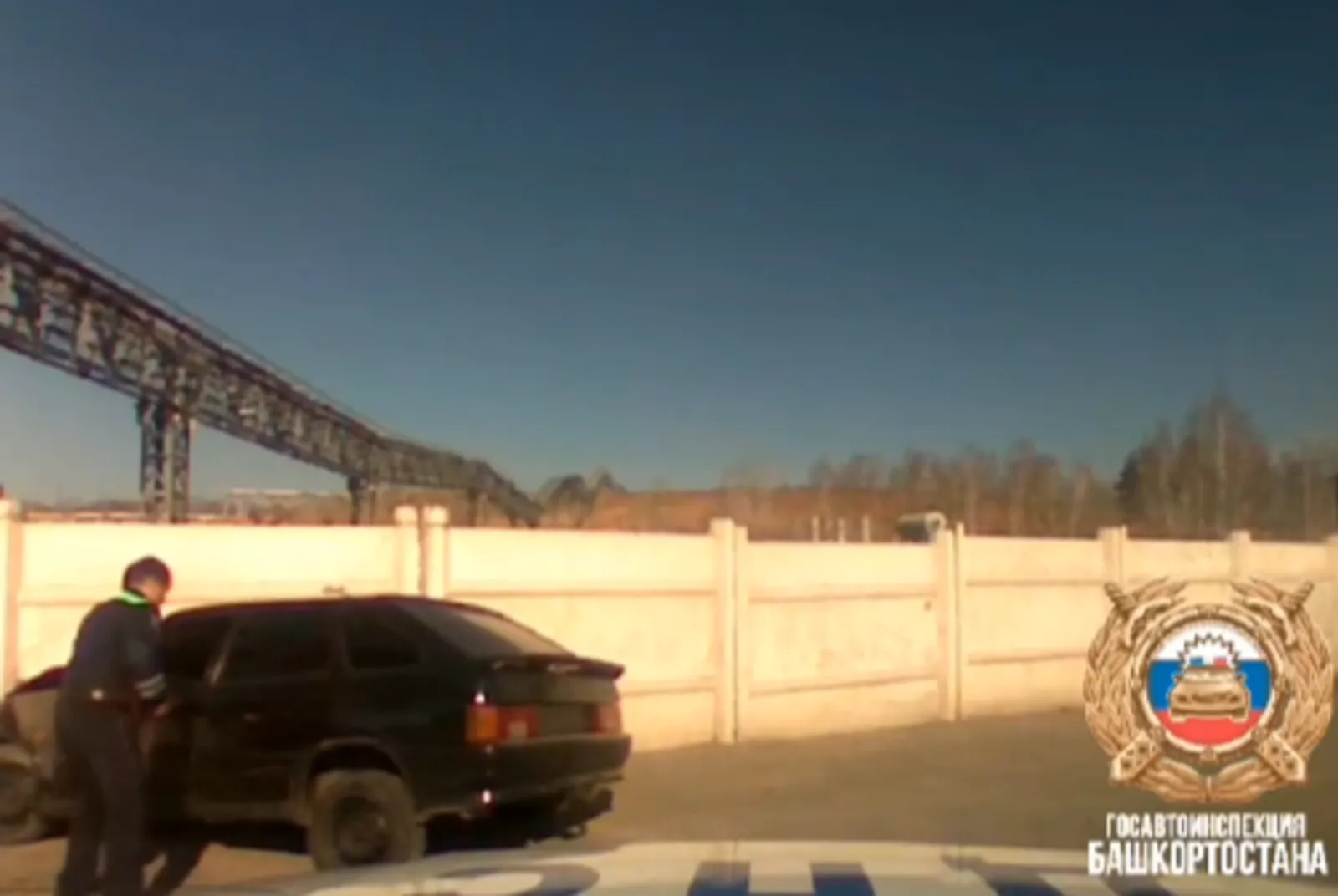 Сотрудники Госавтоинспекции Башкирии задержали пьяного водителя