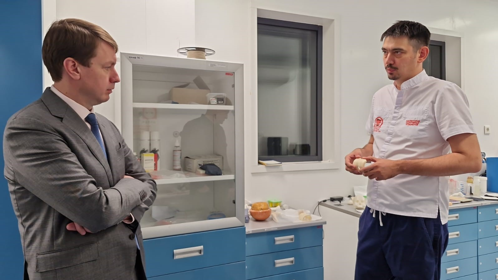 В кампусе прошла встреча с главой Фонда содействия инновациям Андреем Жижиным