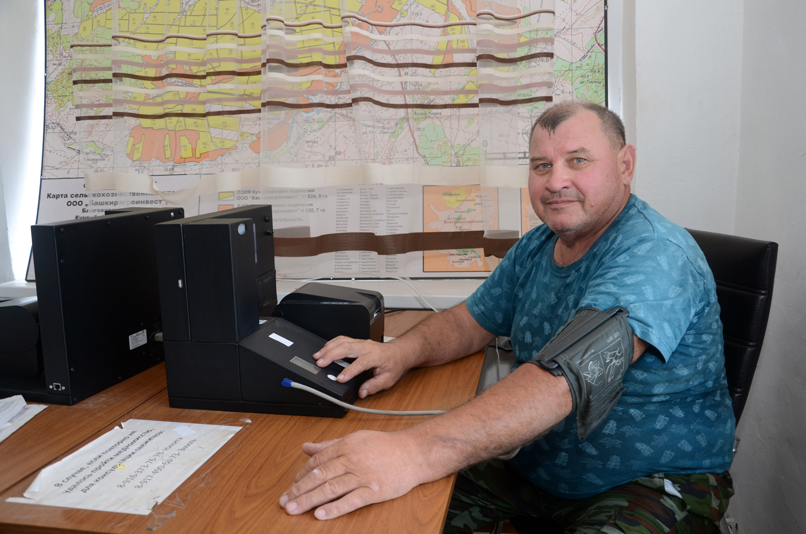 Кучербаевцы достигают высоких урожаев