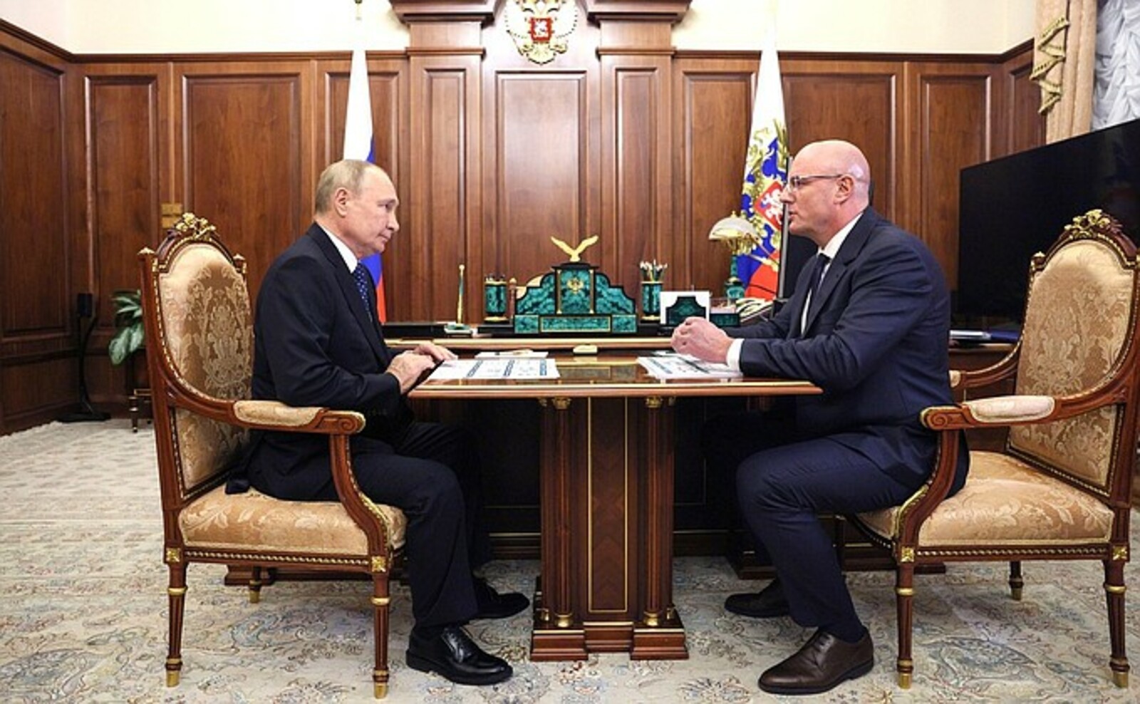 Рабочая встреча с Заместителем Председателя Правительства Дмитрием Чернышенко