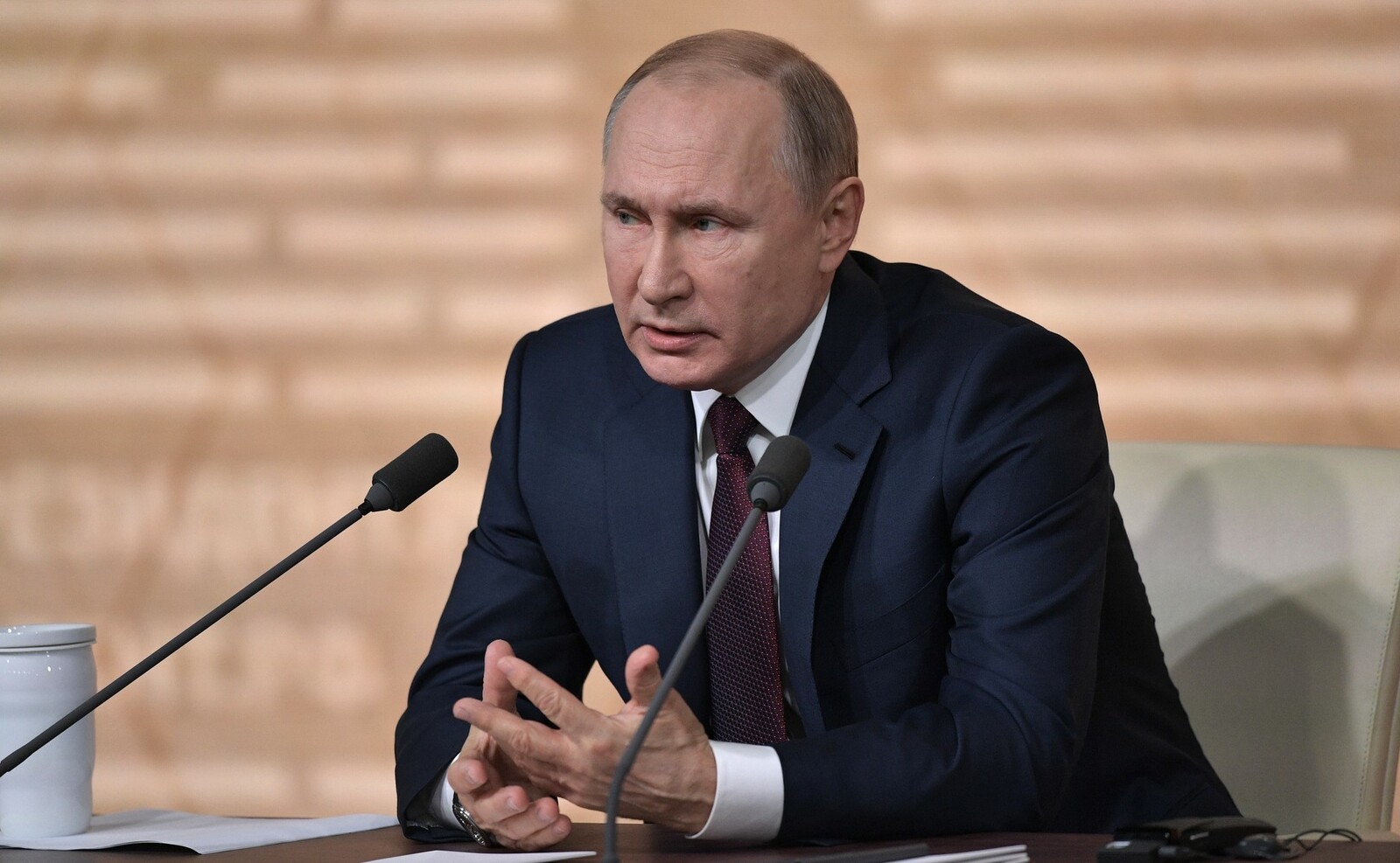 В Кремле назвали дату проведения пресс-конференции Путина
