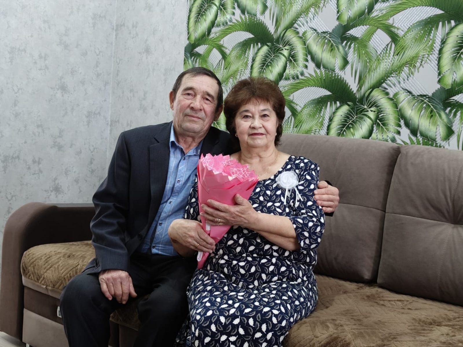 Супружеская чета из Благоварского района отметила золотую свадьбу