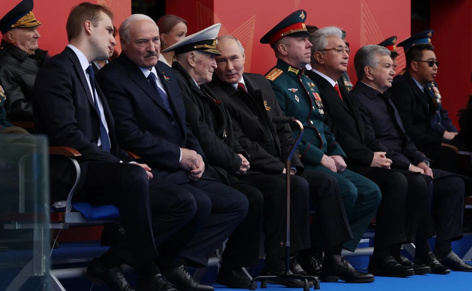 Владимир Путин присутствовал на военном параде
