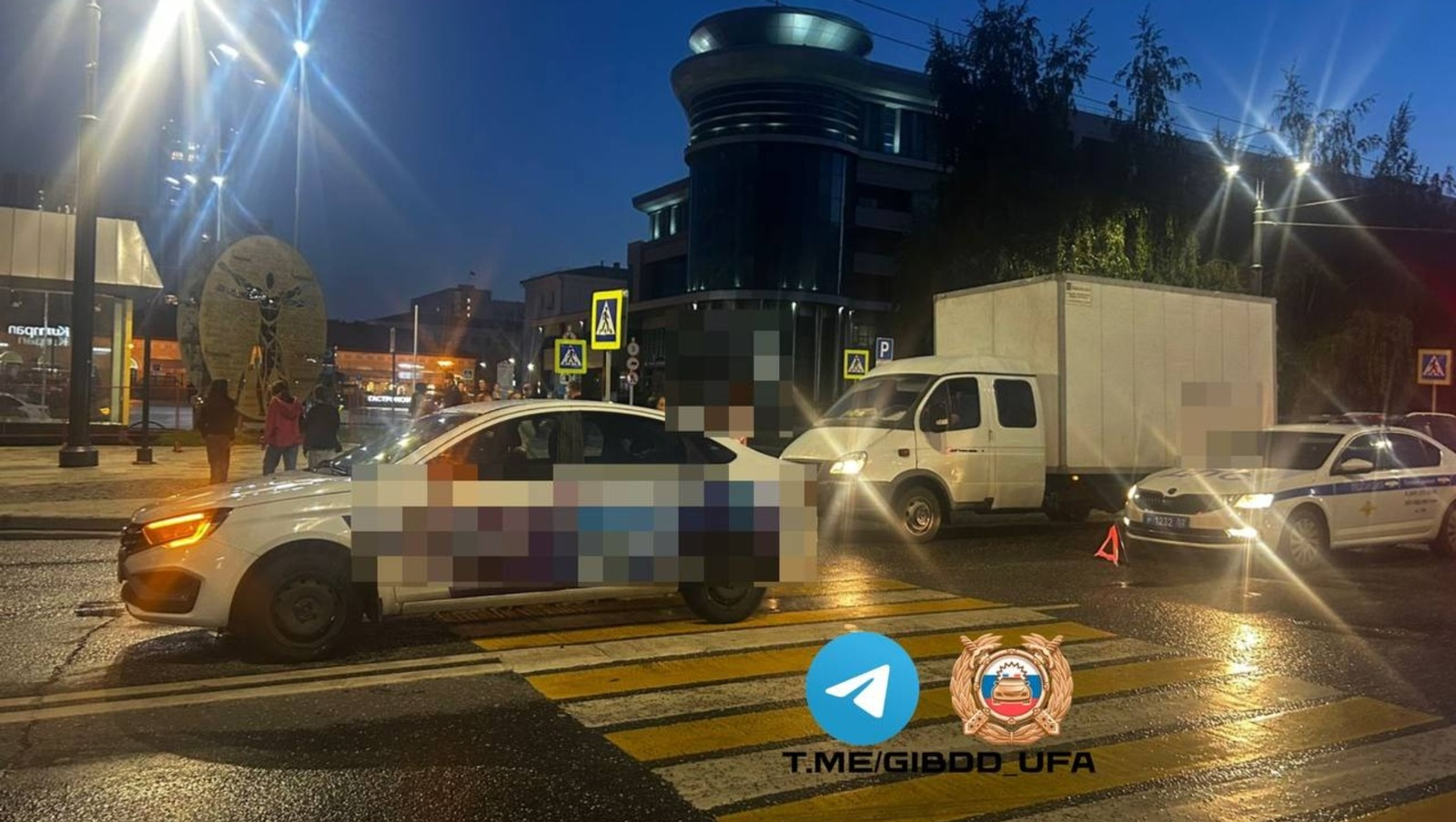 В Башкирии на переходе сбили подростка