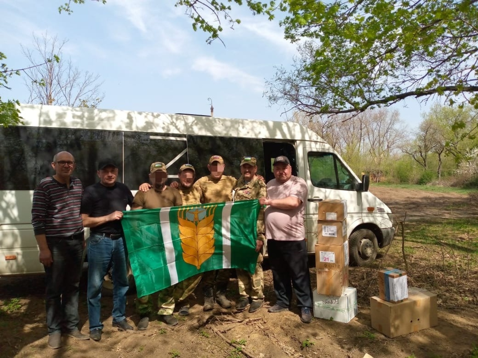 Бойцы  СВО из Благоварского района благодарят земляков за доставленную гуманитарную помощь