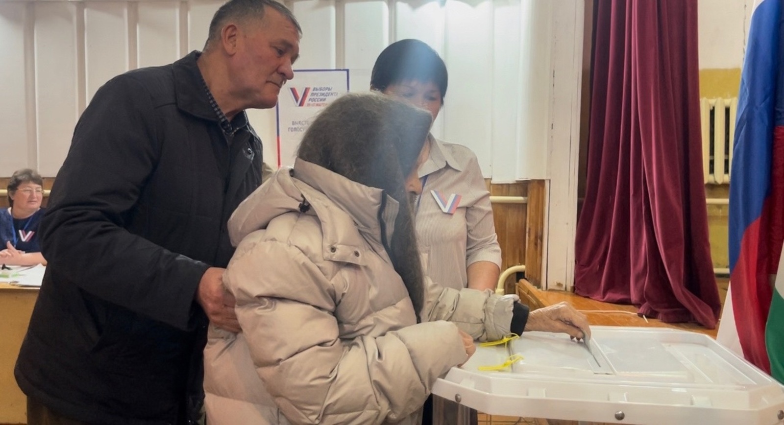 В Башкирии на выборы президента России пришла 102-летняя бабушка