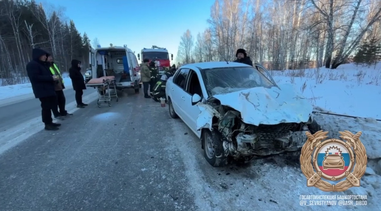 В Башкирии в ДТП погибла молодая женщина