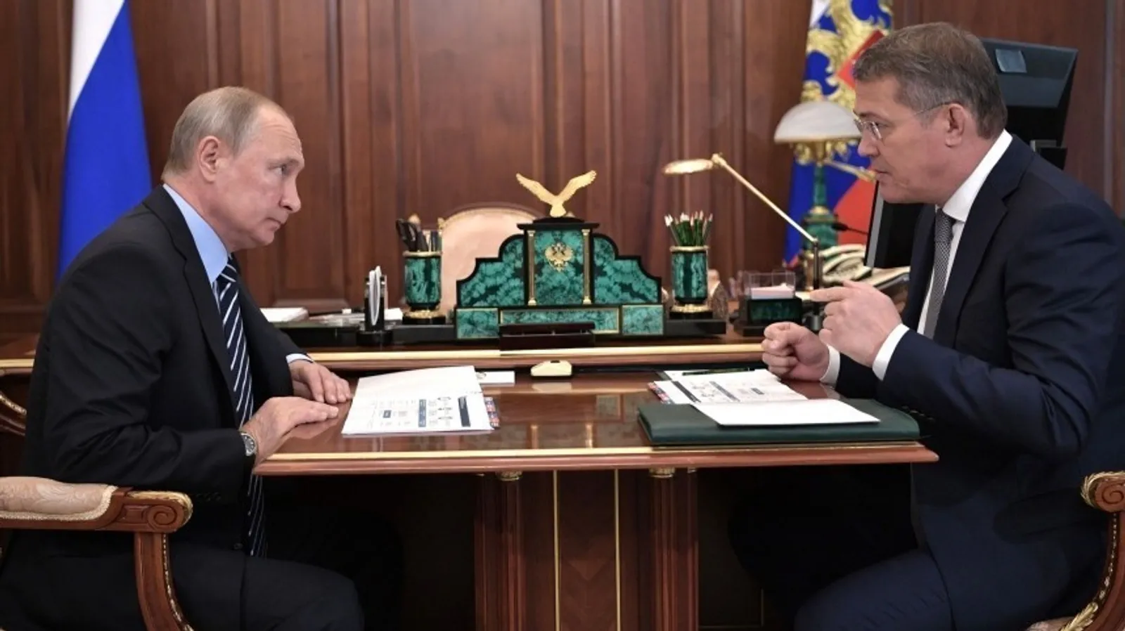 Глава Башкирии поздравил Владимира Путина с днем рождения