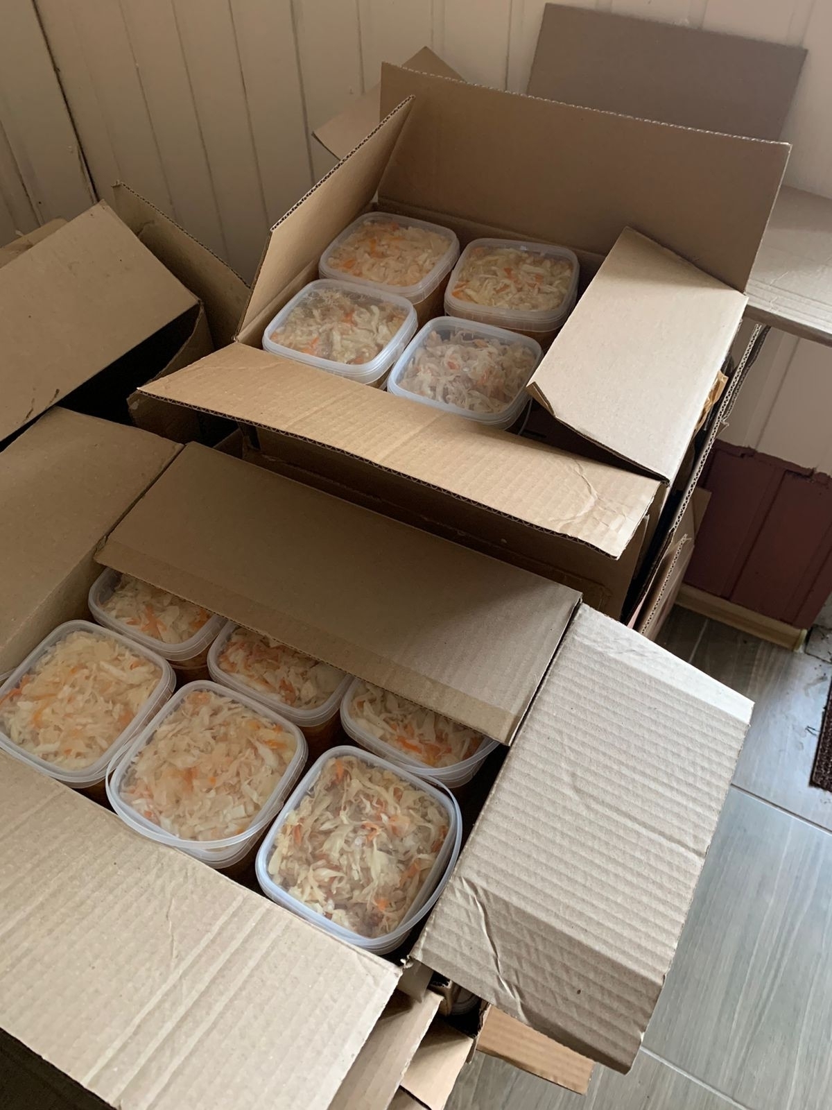 Жители села Первомайский продолжают поддерживать участников СВО