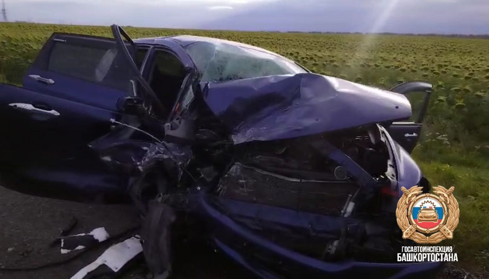 На трассе Уфа-Оренбург произошло ДТП