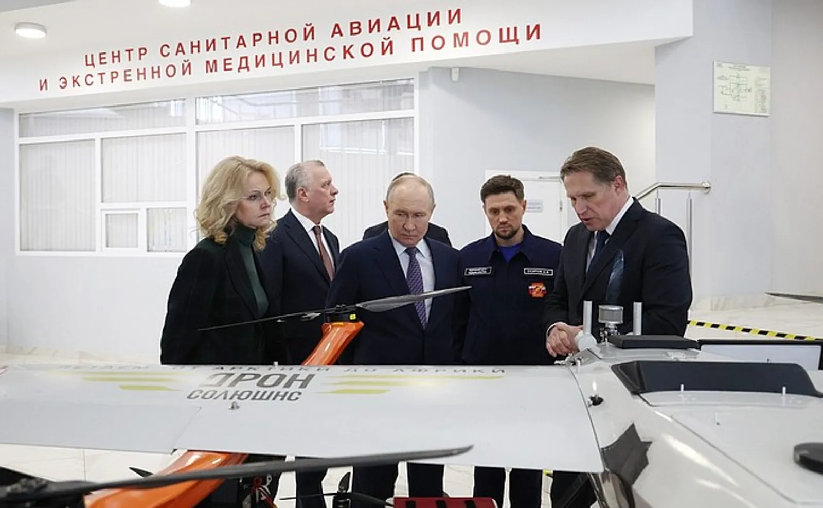 Владимир Путин посетил Федеральный центр медицины  катастроф