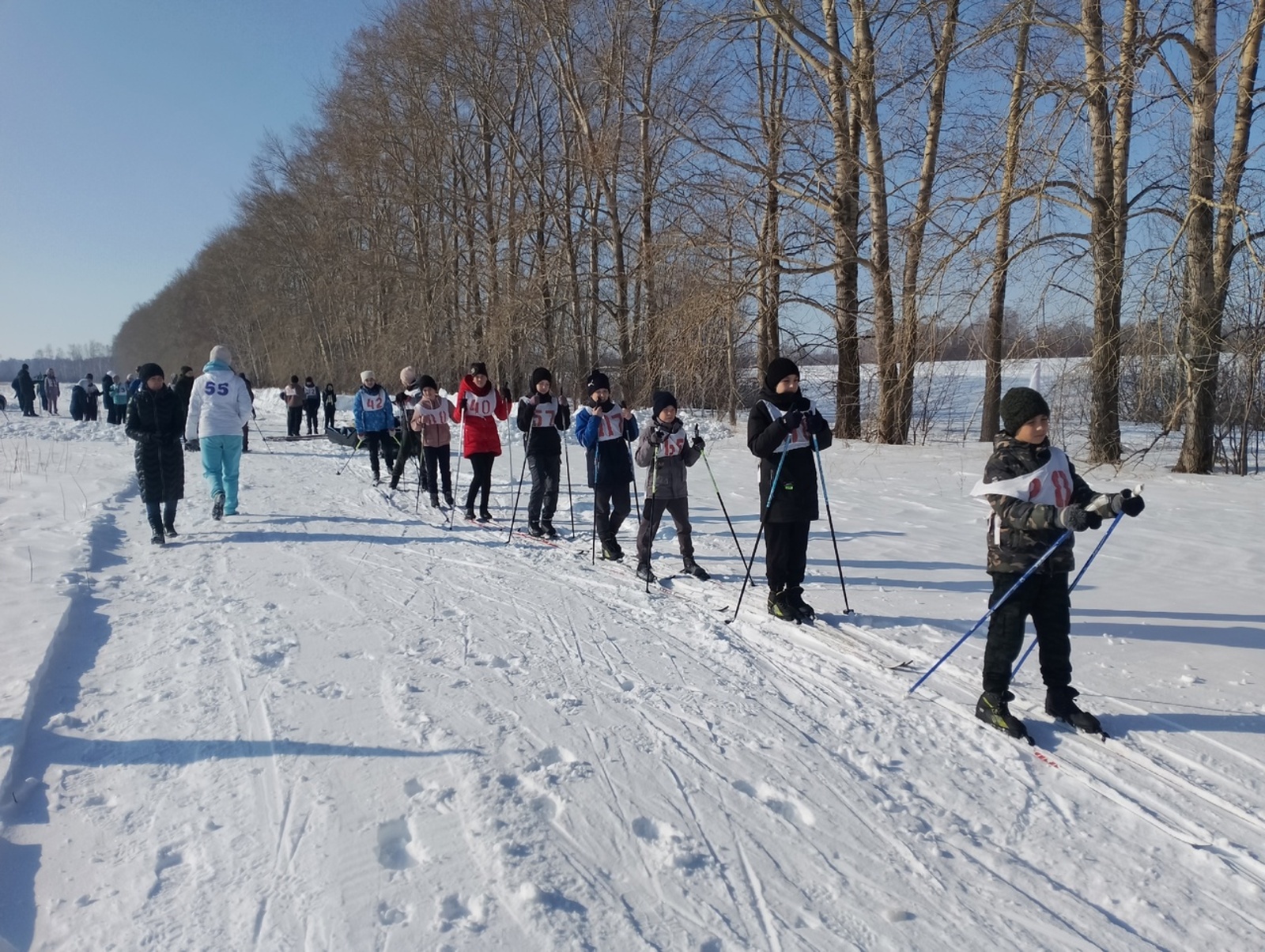 В Благоварском районе прошли лыжные гонки