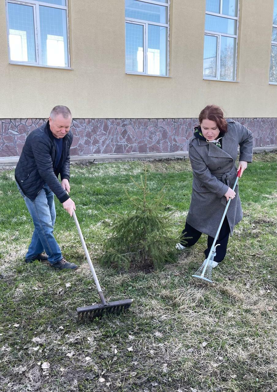 В Благоварском районе Башкирии стартовал экологический субботник "Зеленая Россия"