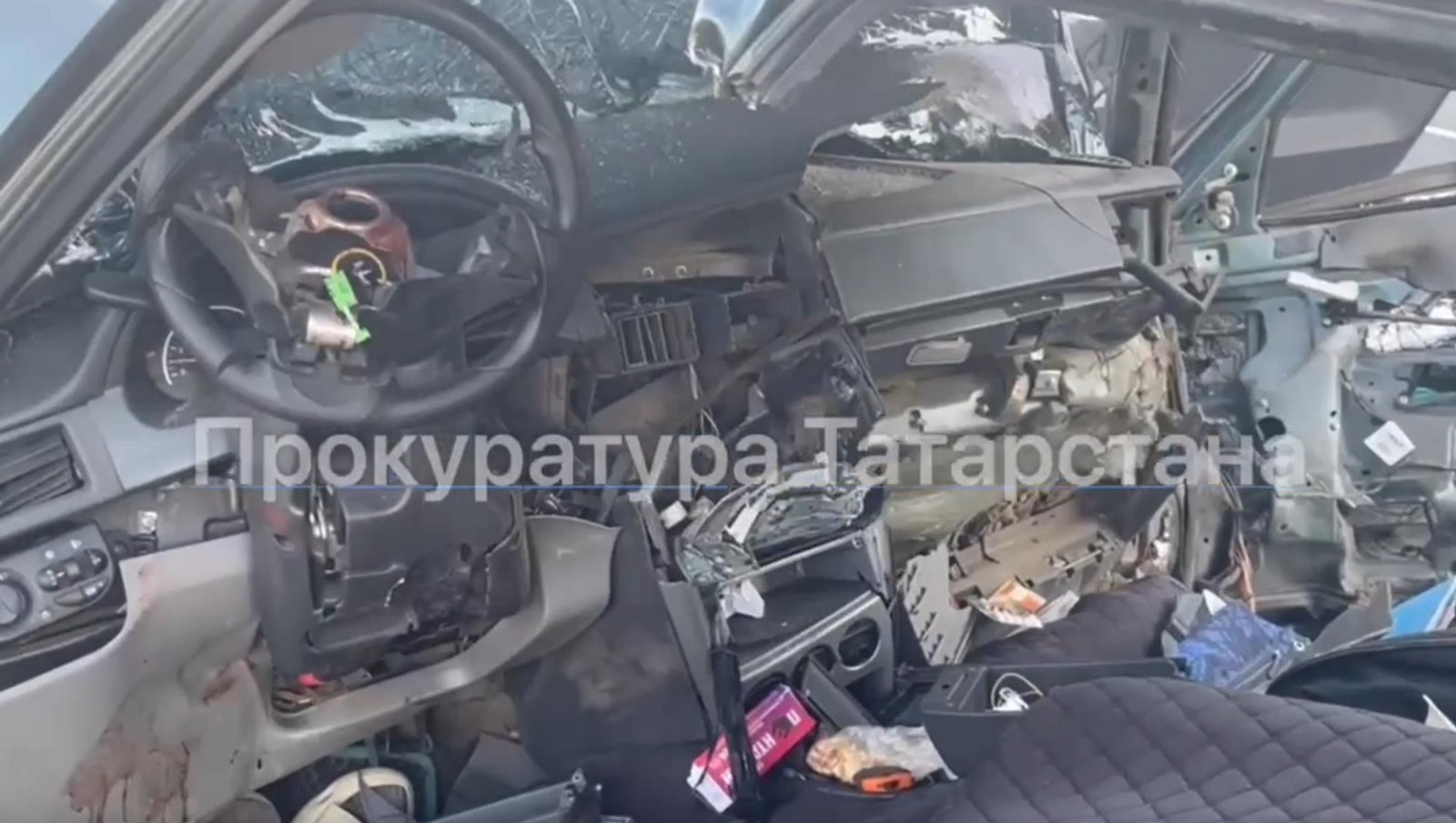 Семья из Башкирии разбилась в ДТП в Татарии