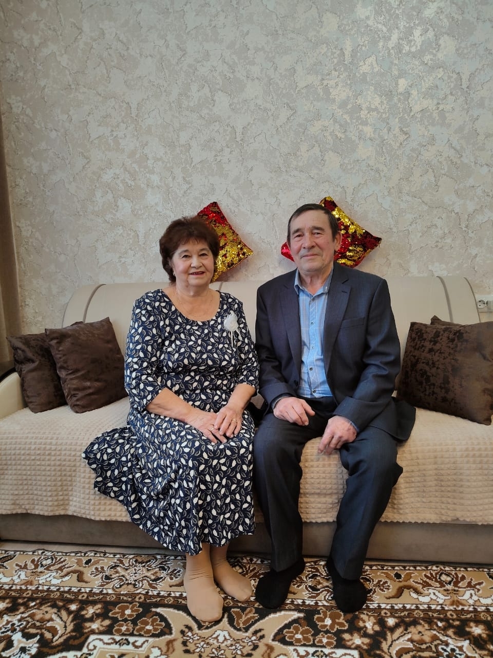 Супружеская чета из Благоварского района отметила золотую свадьбу