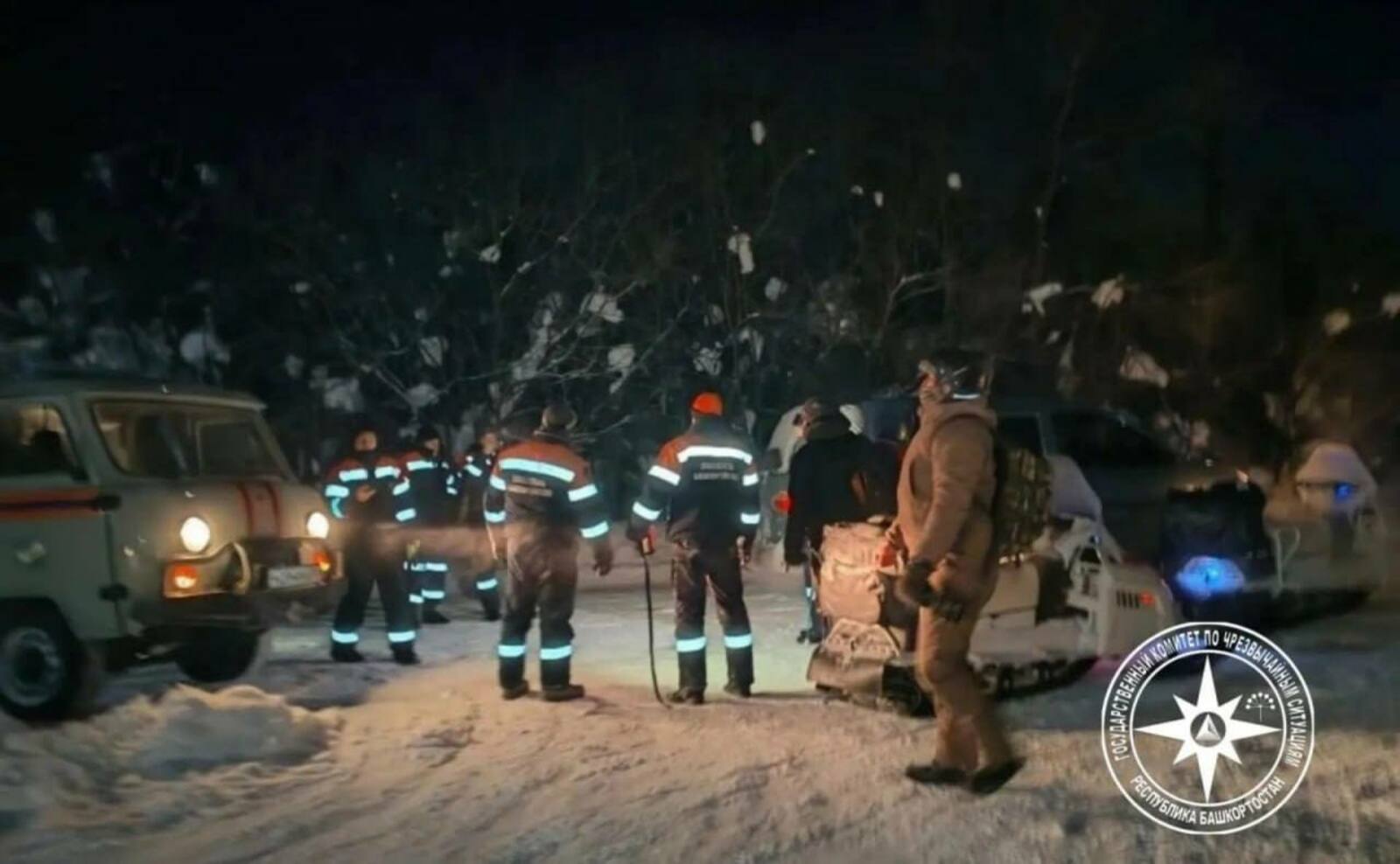 Группа туристов едва не замёрзла в лесах Башкирии