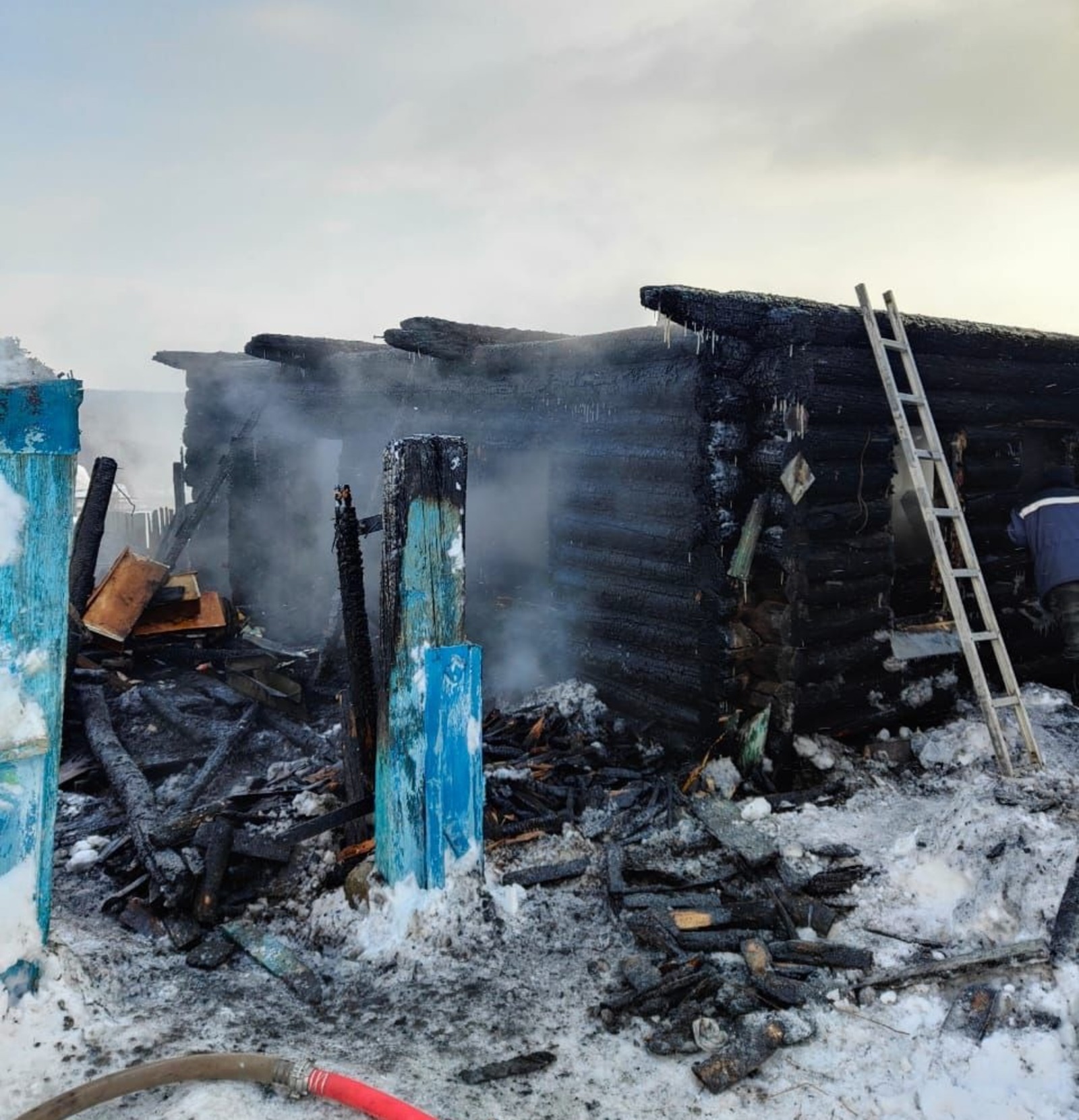 В Башкирии в пожаре погиб мужчина