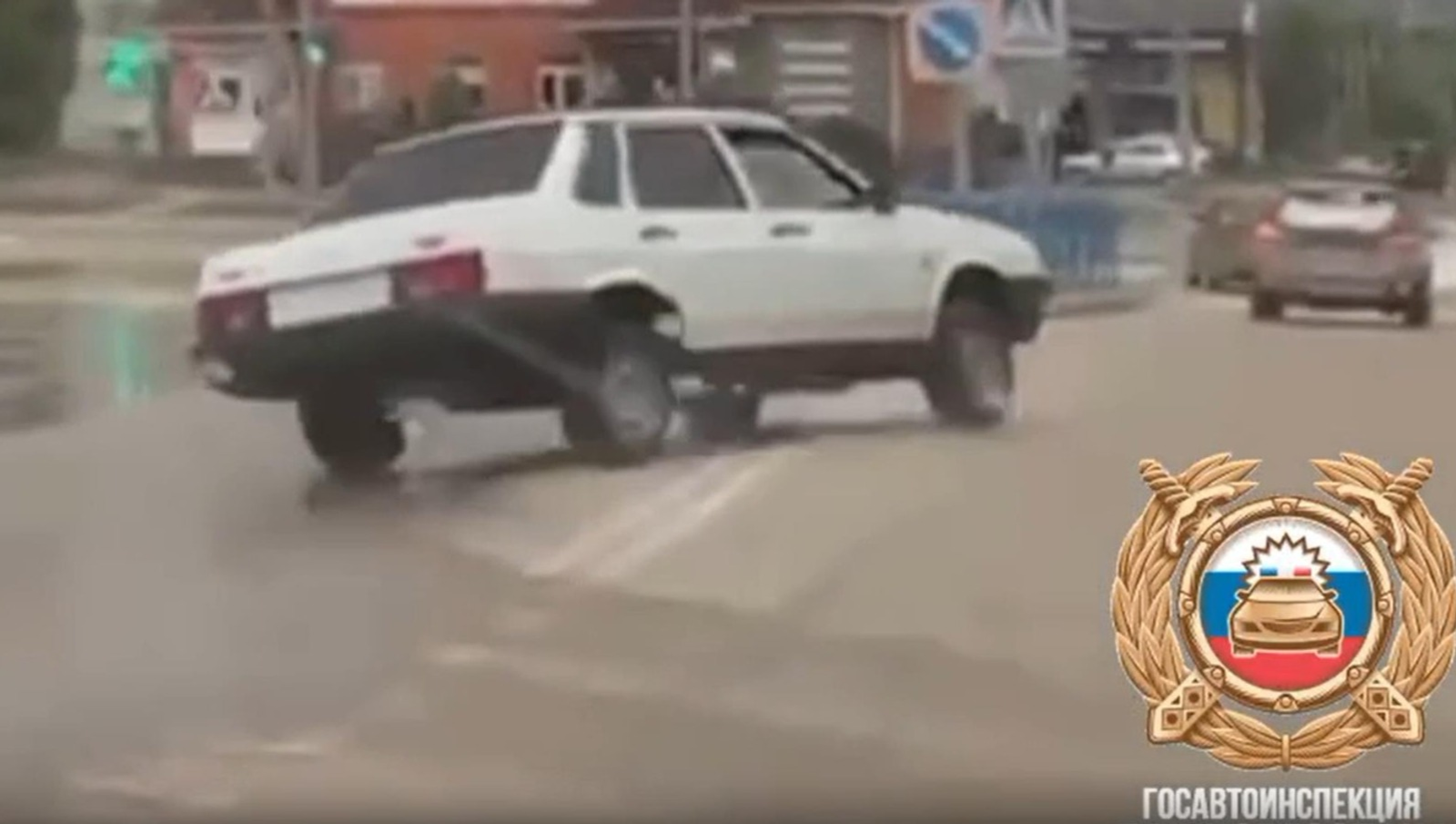 В Башкирии привлекли к ответственности  молодого дрифтера - нарушителя ПДД