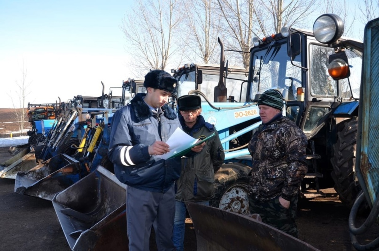 В Благоварском районе проходит операция «Самоходная машина»