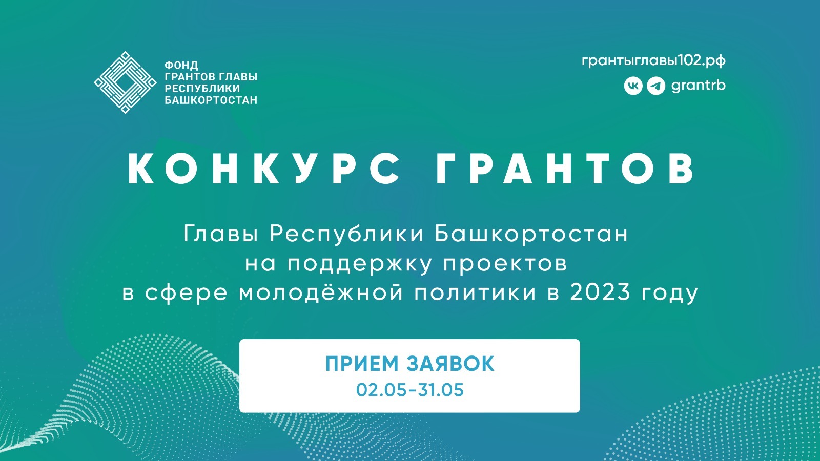 Открыт прием заявок на конкурс грантов Главы  Республики Башкортостан для НКО на поддержку проектов в сфере молодежной политики.