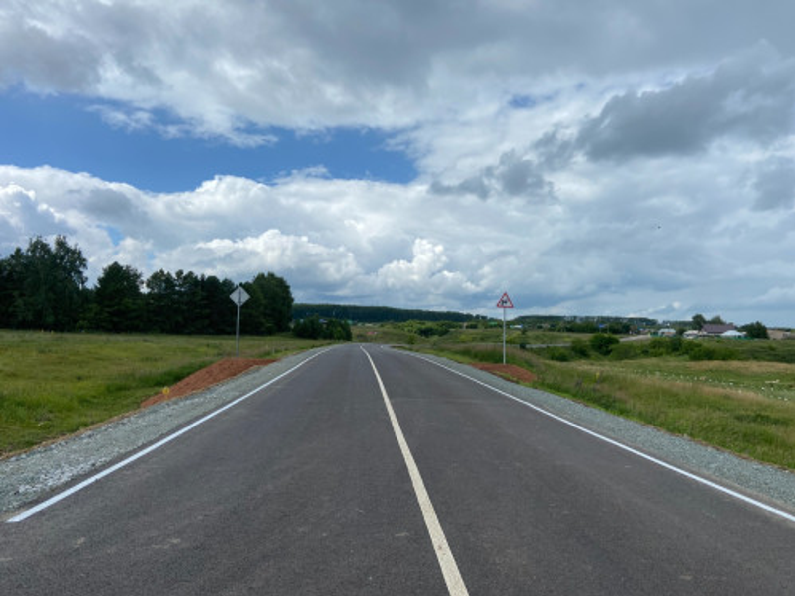 В Башкортостане отремонтировали 3,3 км дороги Языково – Балышлы – Чишмы