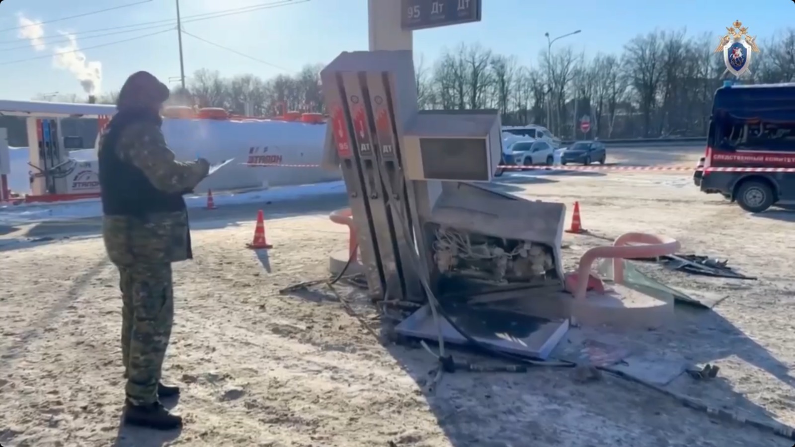 Житель Башкирии поджег свою машину, чтобы убить недруга на АЗС