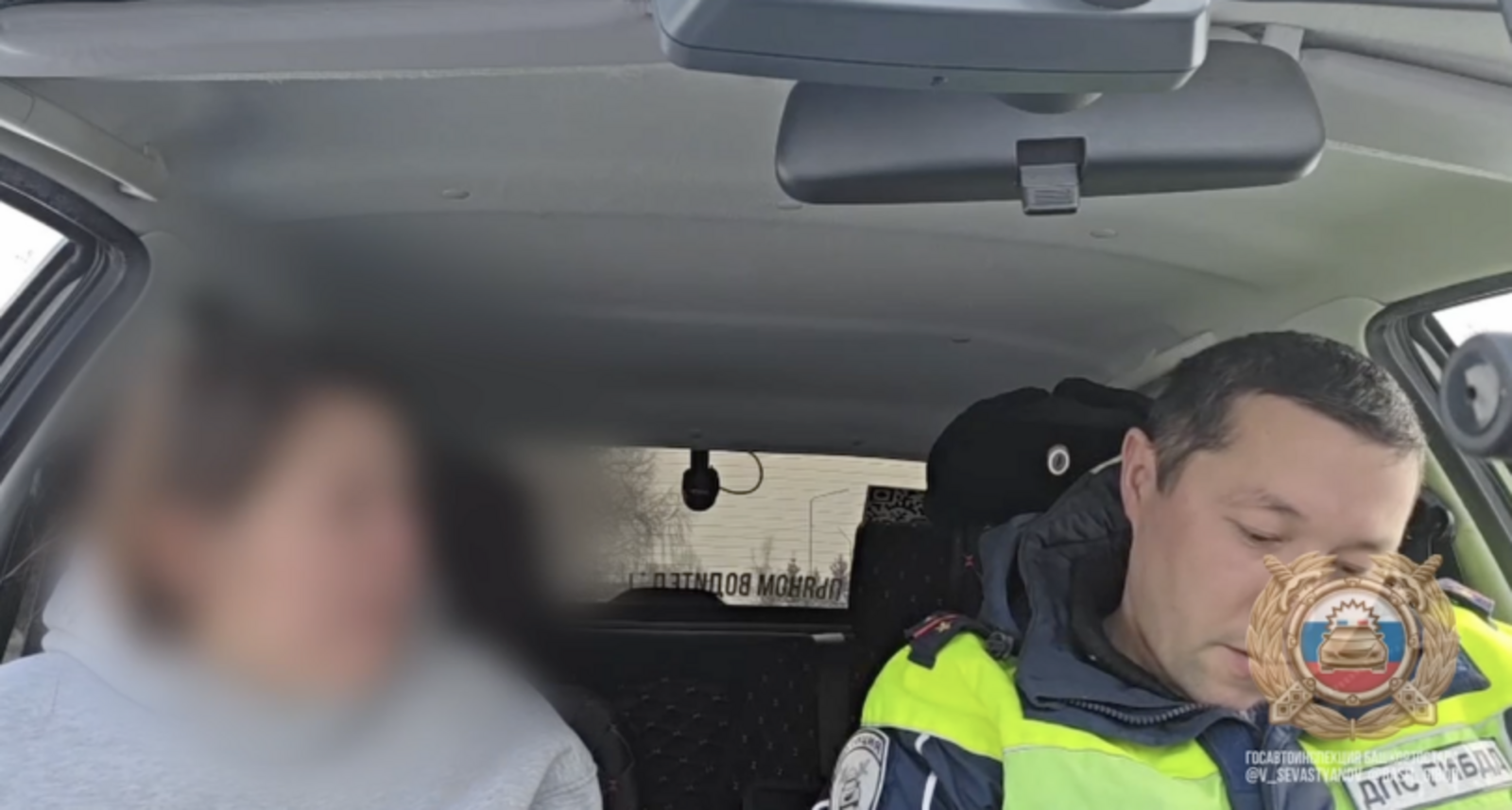 В Башкирии задержали пьяную автоледи за рулем «Гранты»