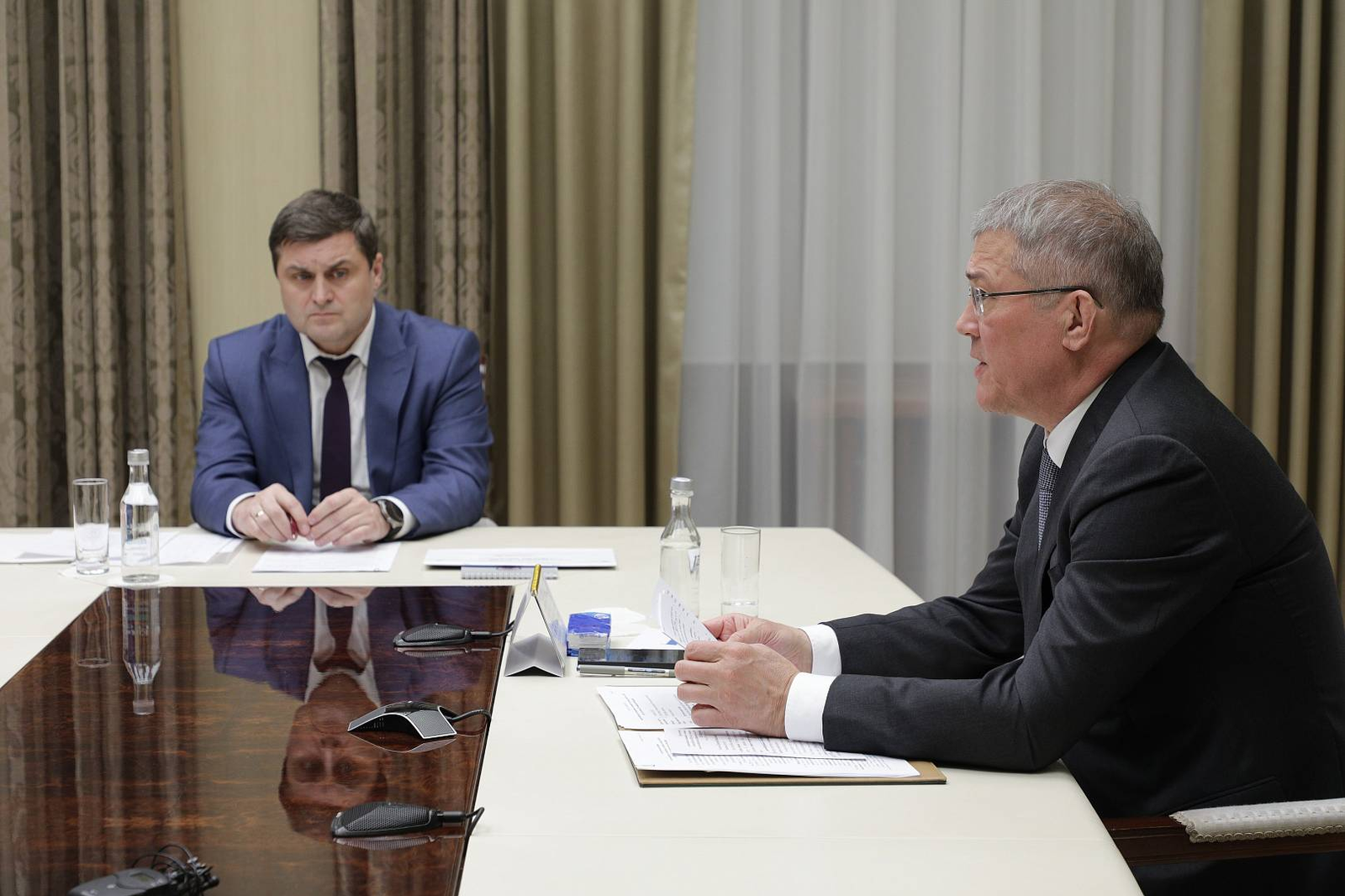 Радий Хабиров  принял участие в совещании по проведению посевных работ