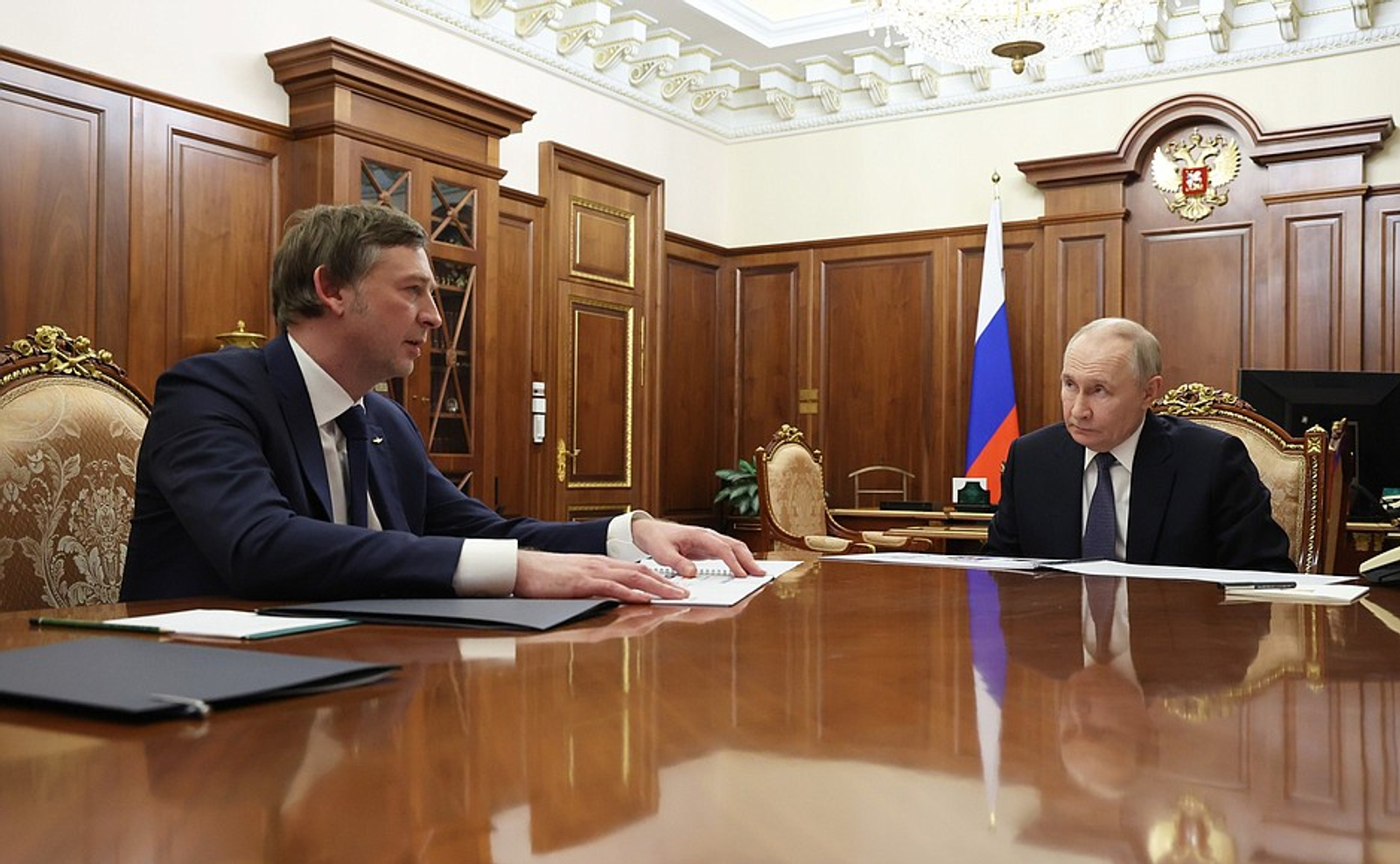 Встреча с главой компании «Аэрофлот» Сергеем Александровским