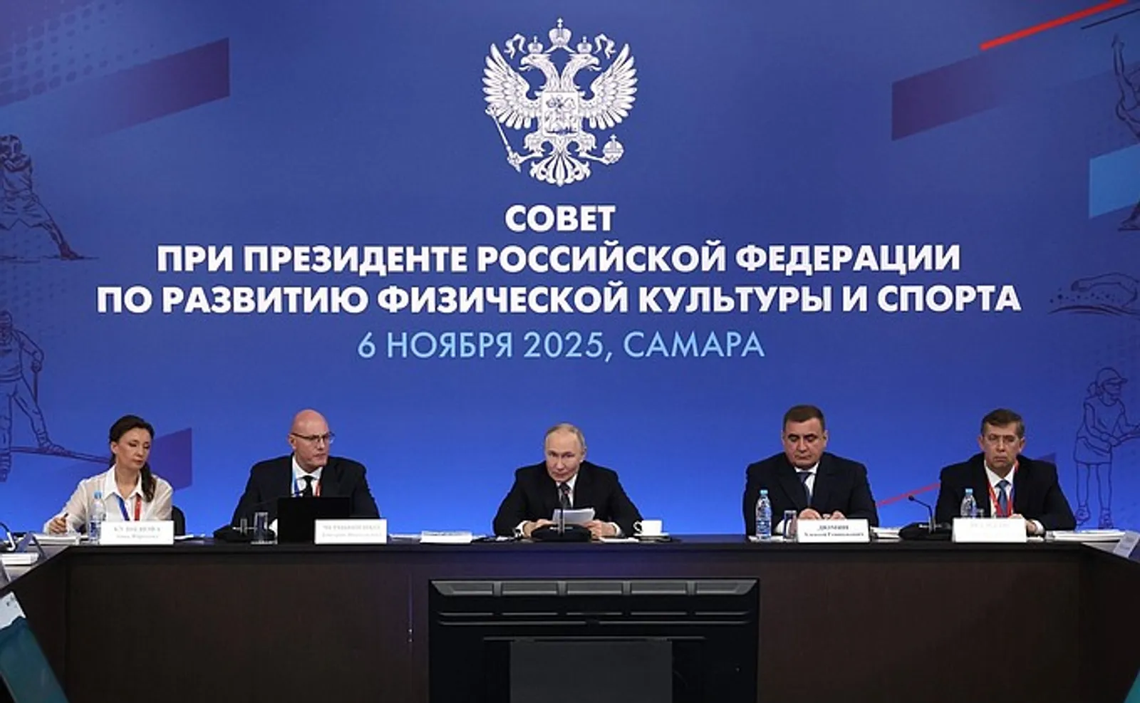 Президент  страны провёл заседание Совета по развитию физической культуры