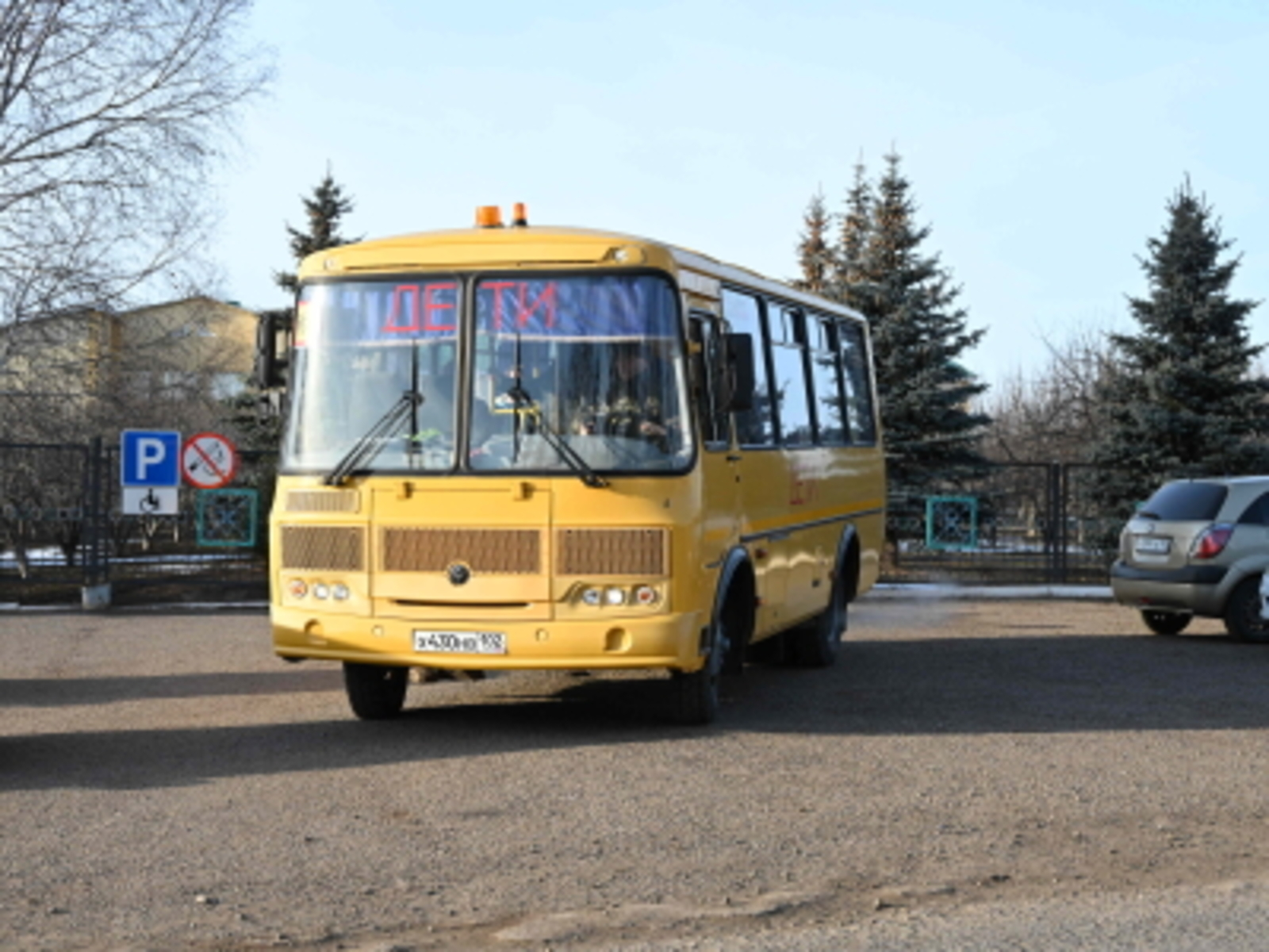 В Башкирии автобус с детьми попал в аварию