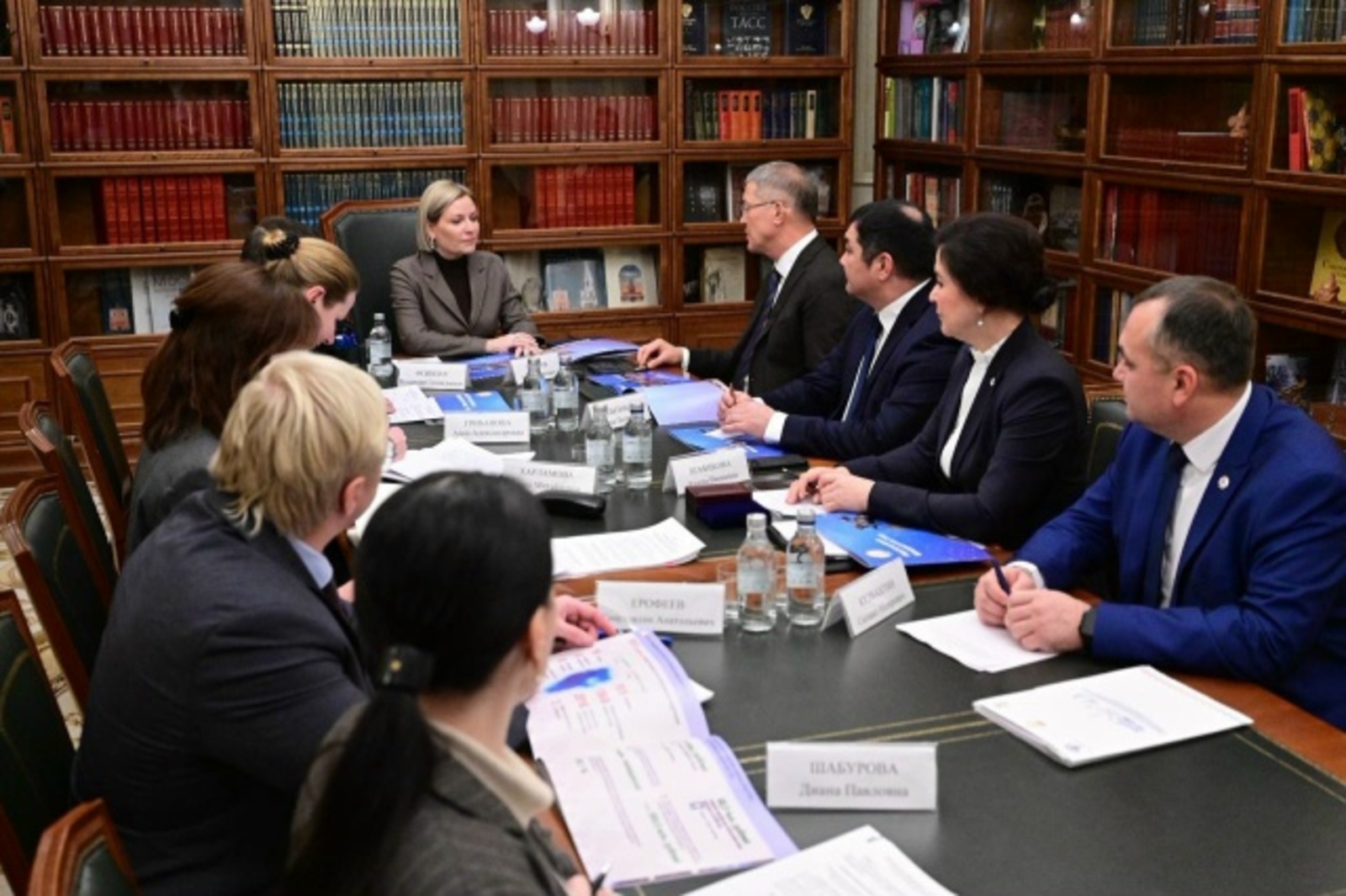 Встреча Главы Башкирии  с министром культуры России