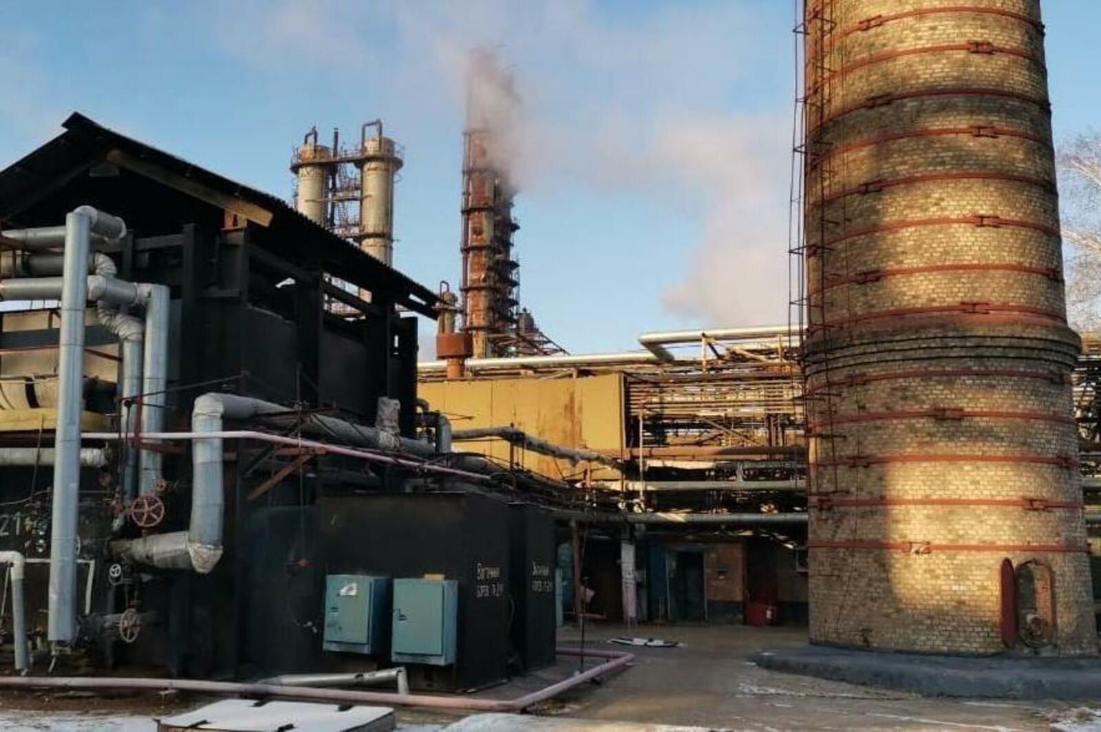 Завод Башкирии атаковали беспилотники