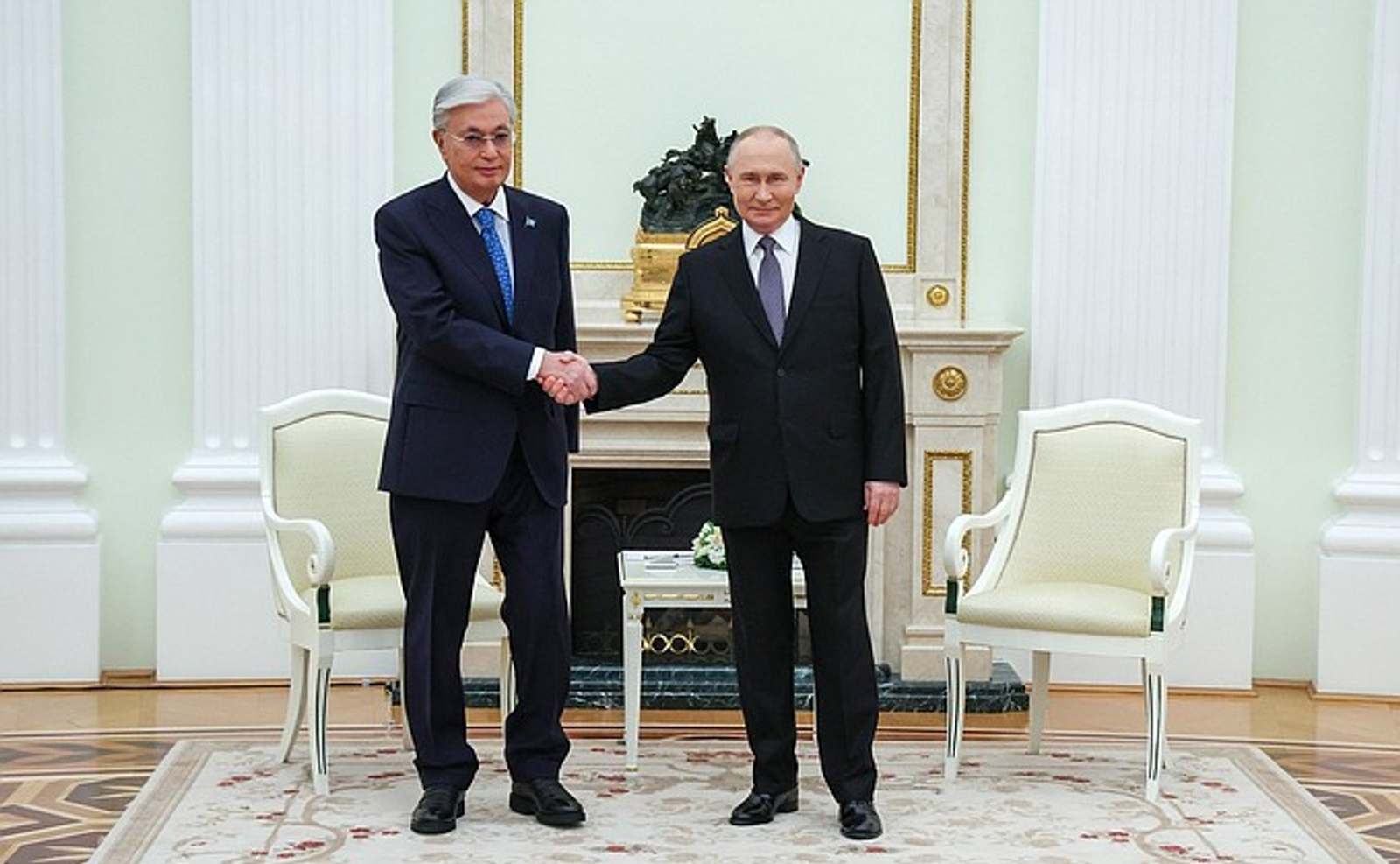 Путин и Токаев детально обсудят все сферы сотрудничества двух стран