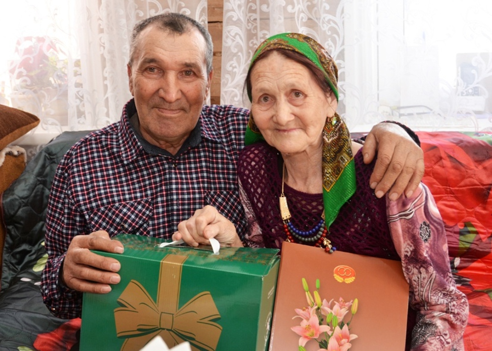 Супруги Габидуллины из Благоварского района отметили золотую свадьбу