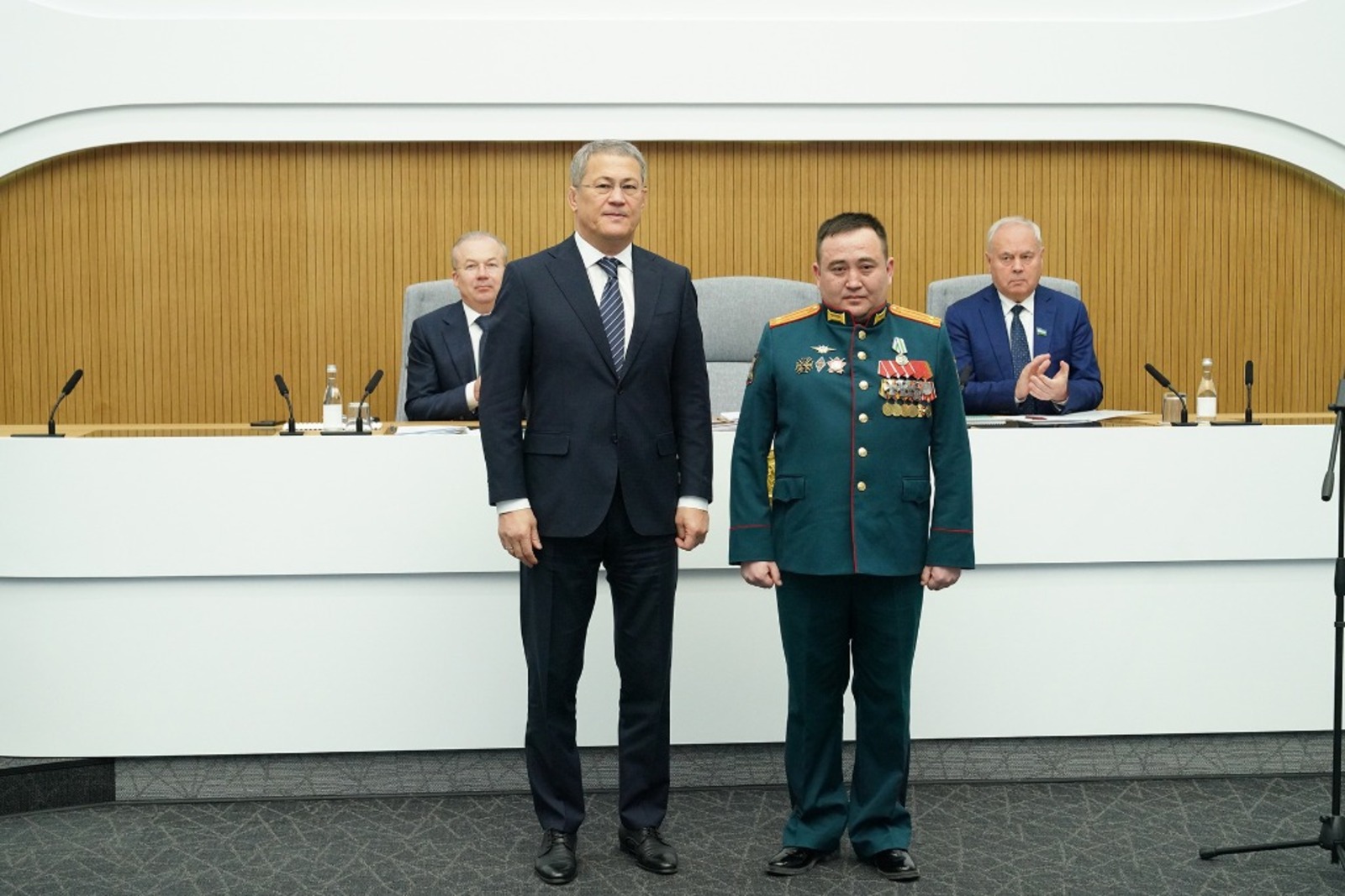 Заместитель командира полка «Башкортостан»  информировал  о выполнении подразделением задач СВО