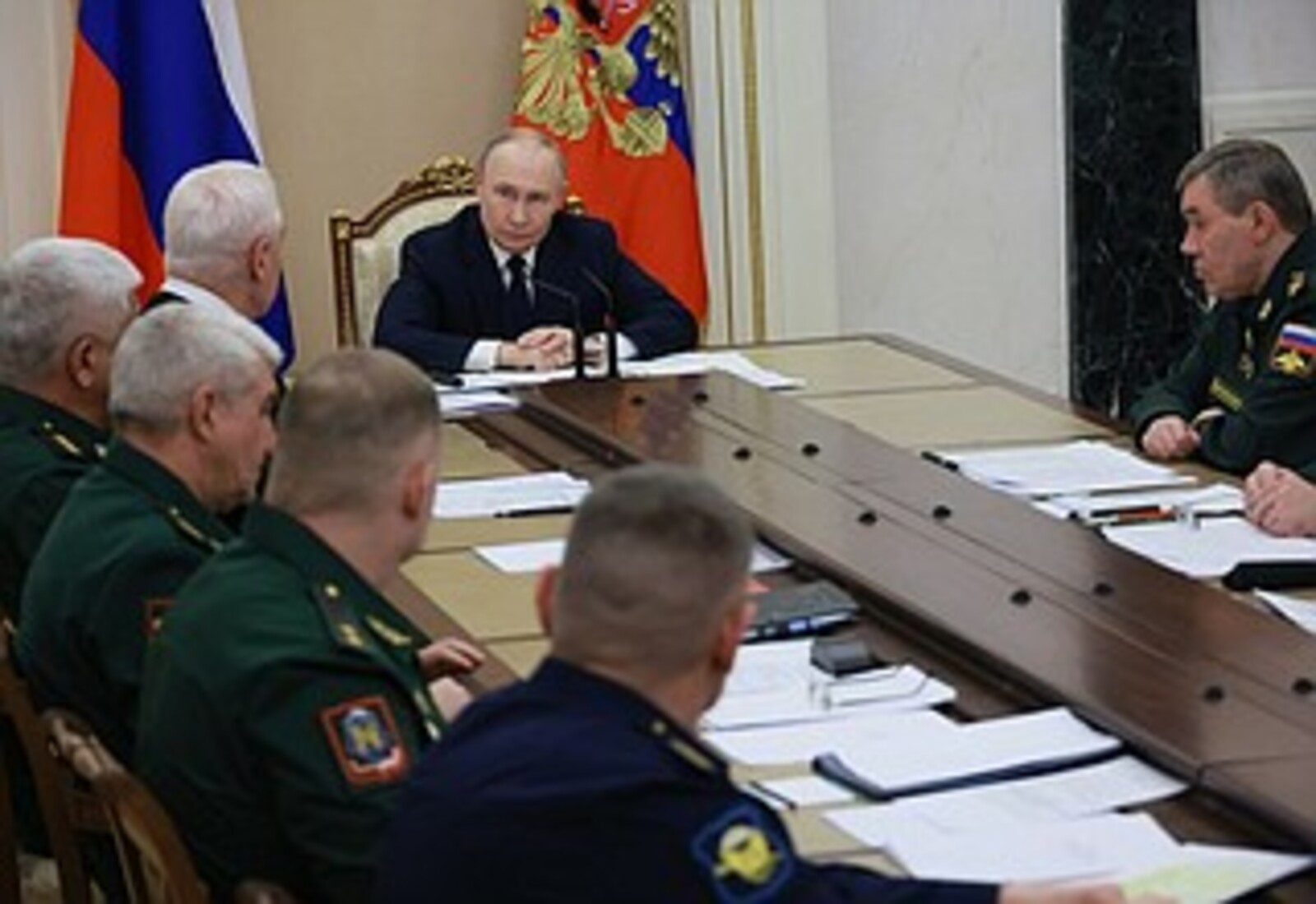 Совещание о ситуации в зоне специальной военной операции