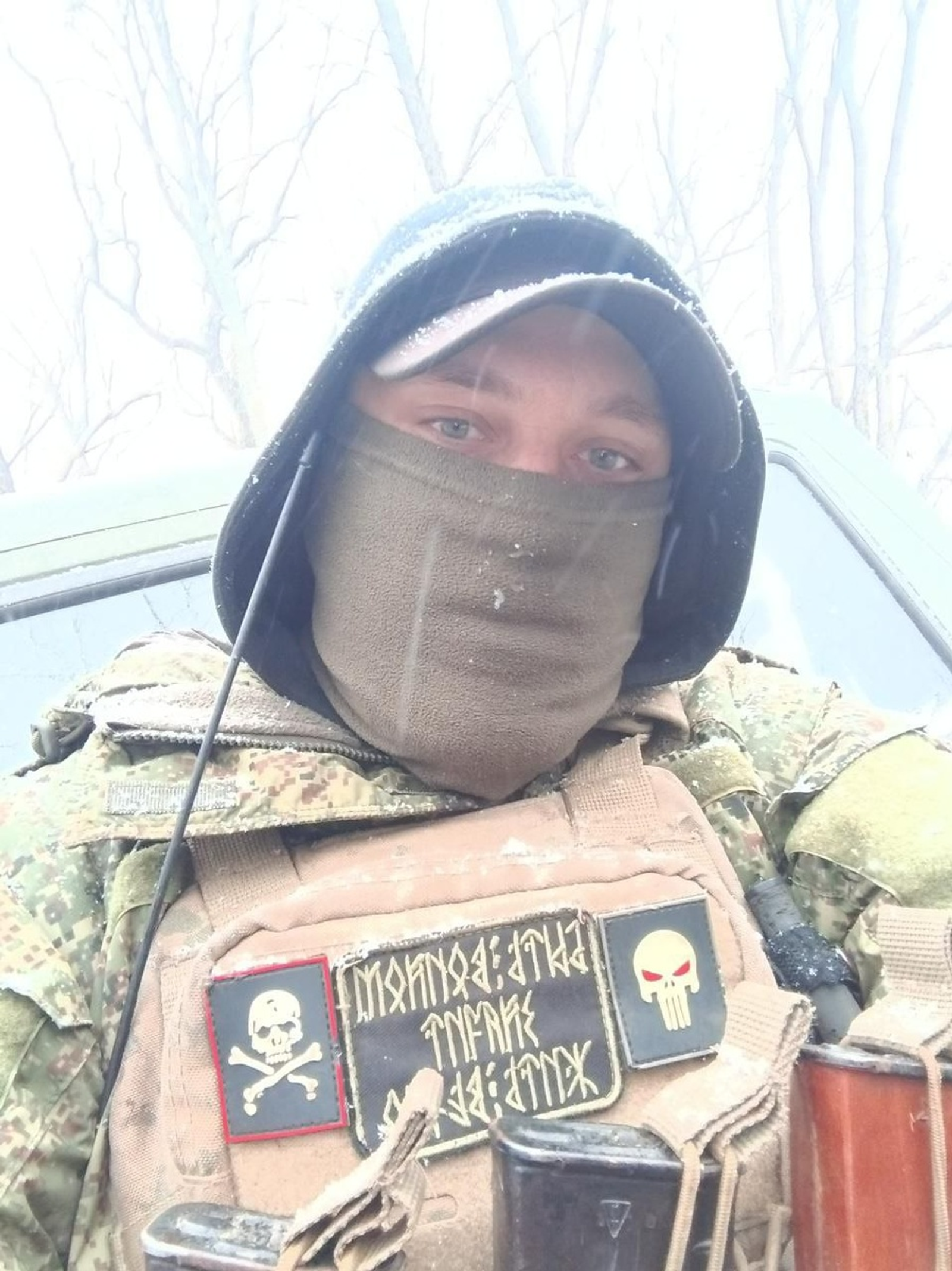 Боец с позывным «Большой» сделал подарок сыну