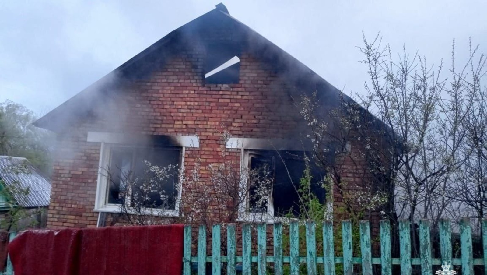 В Башкирии при пожаре погибли мать с сыном