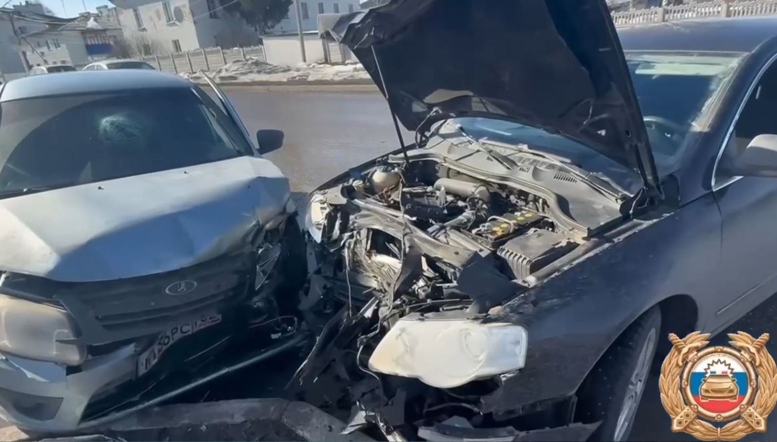 В Башкирии пьяная автоледи устроила ДТП