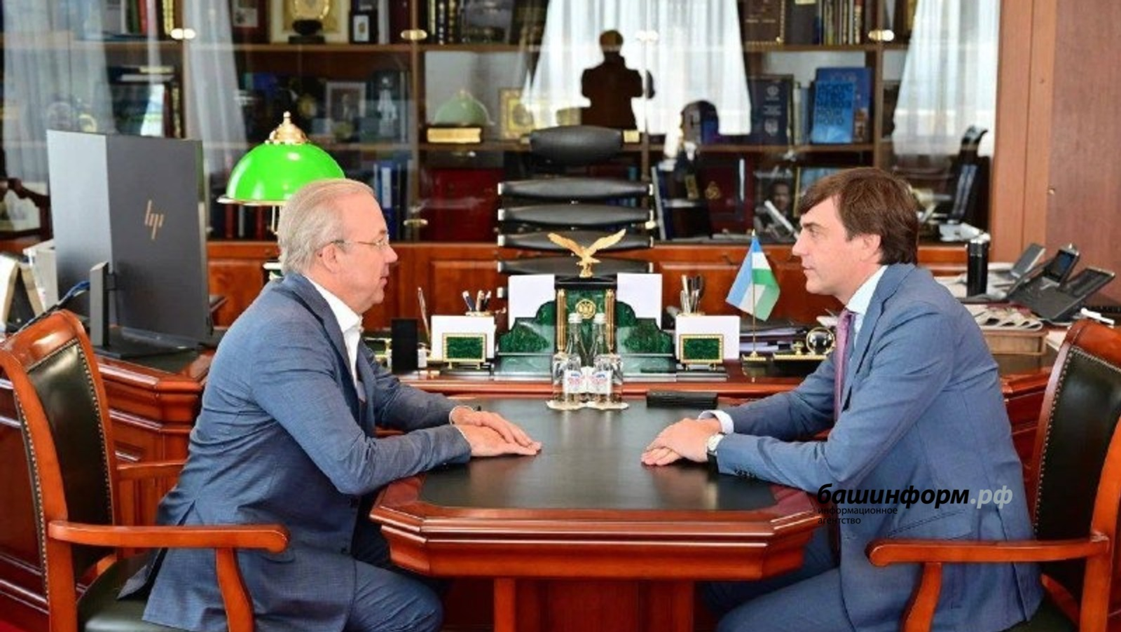 Рабочая встреча с министром просвещения России Сергеем Кравцовым