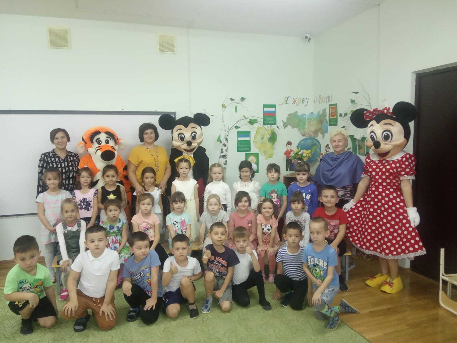 В детском саду "Теремок" села Языково провели патриотический праздник к Дню народного единства